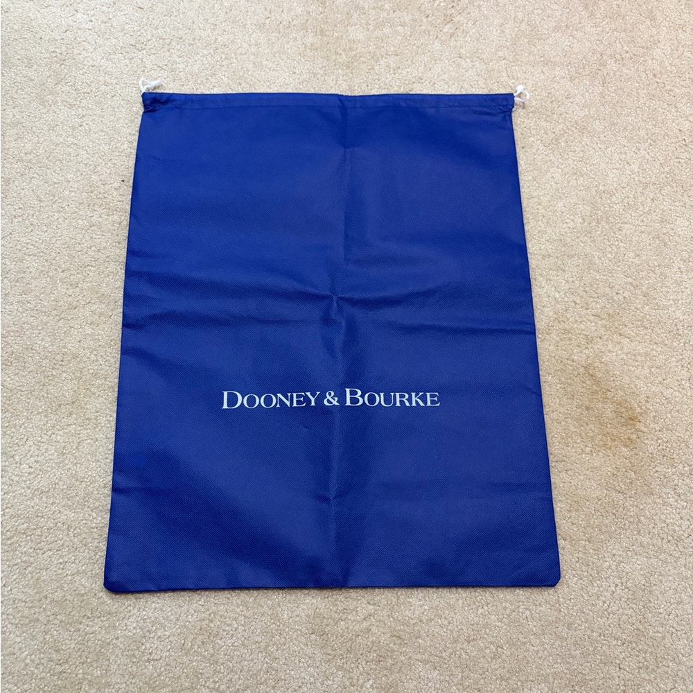 22” x 17.5” New Dooney & Bourke Navy Dust Bag